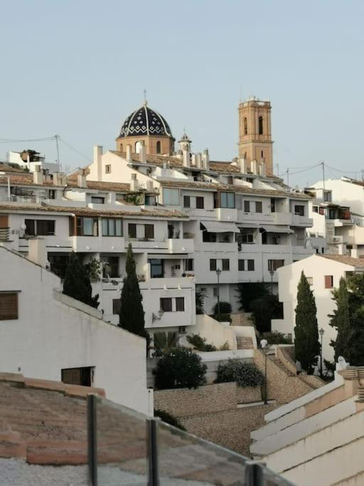 Atico-Duplex Con Vistas Al Mar Y Casco Antiguo En Altea Lejlighed Eksteriør billede
