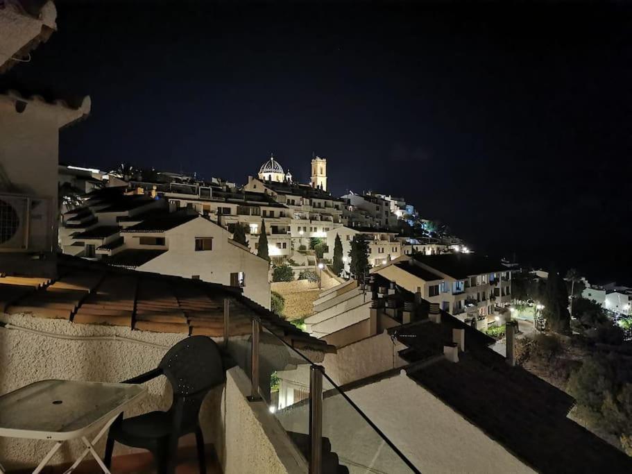 Atico-Duplex Con Vistas Al Mar Y Casco Antiguo En Altea Lejlighed Eksteriør billede