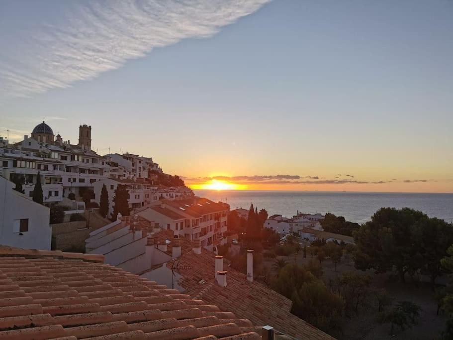 Atico-Duplex Con Vistas Al Mar Y Casco Antiguo En Altea Lejlighed Eksteriør billede