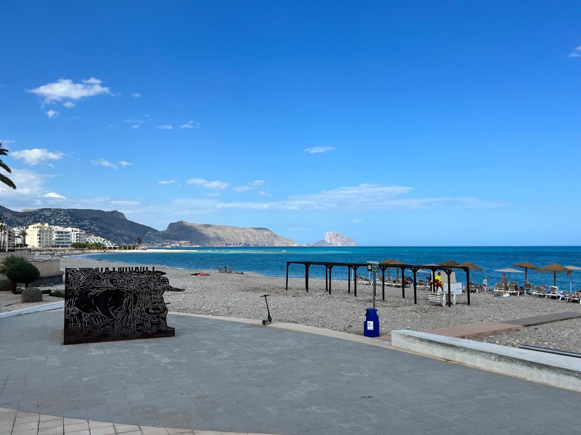 Atico-Duplex Con Vistas Al Mar Y Casco Antiguo En Altea Lejlighed Eksteriør billede