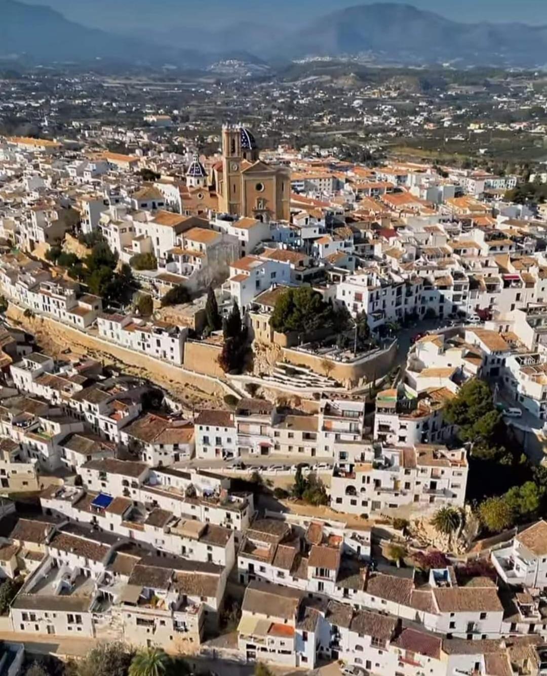 Atico-Duplex Con Vistas Al Mar Y Casco Antiguo En Altea Lejlighed Eksteriør billede