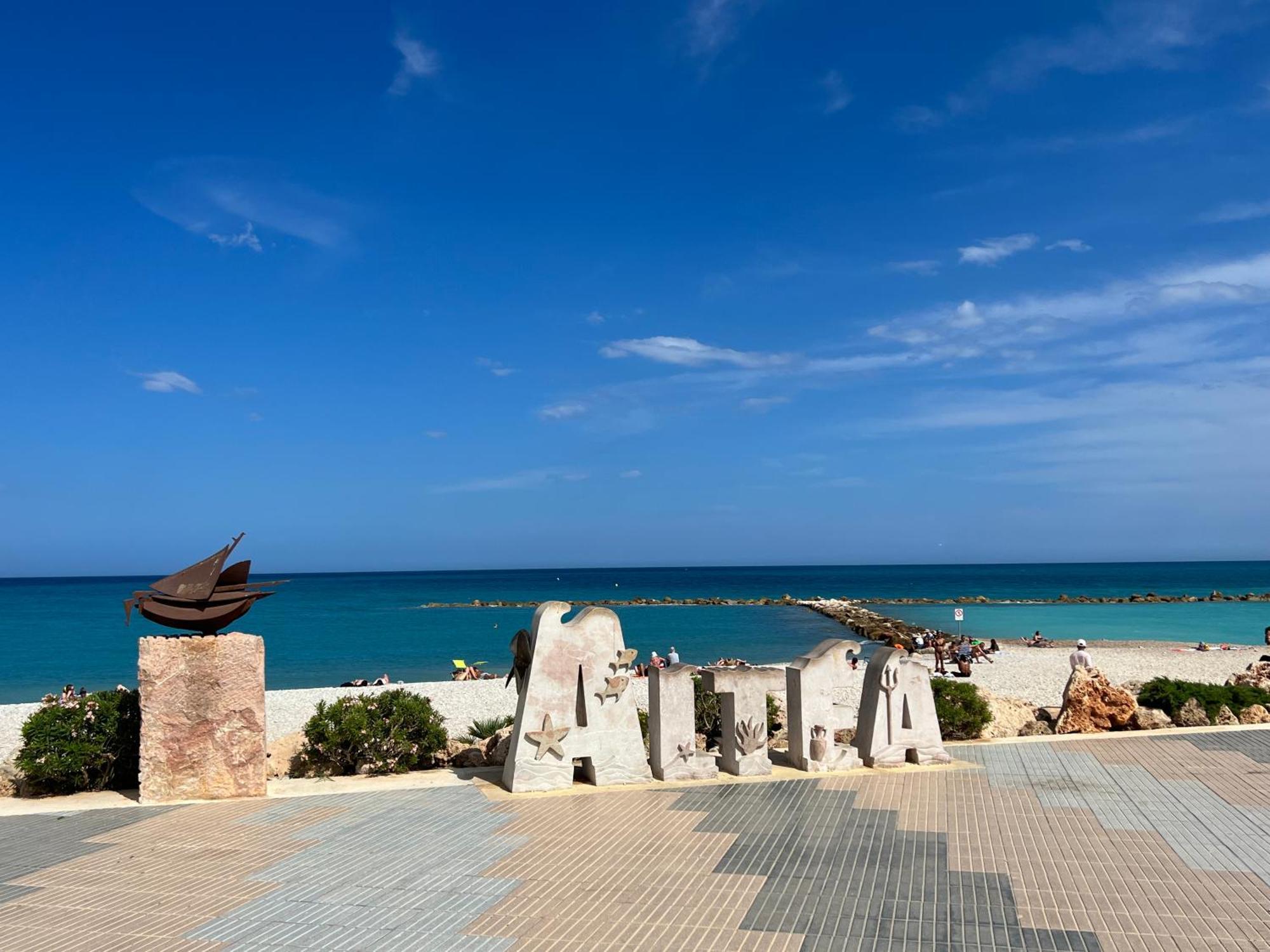 Atico-Duplex Con Vistas Al Mar Y Casco Antiguo En Altea Lejlighed Eksteriør billede