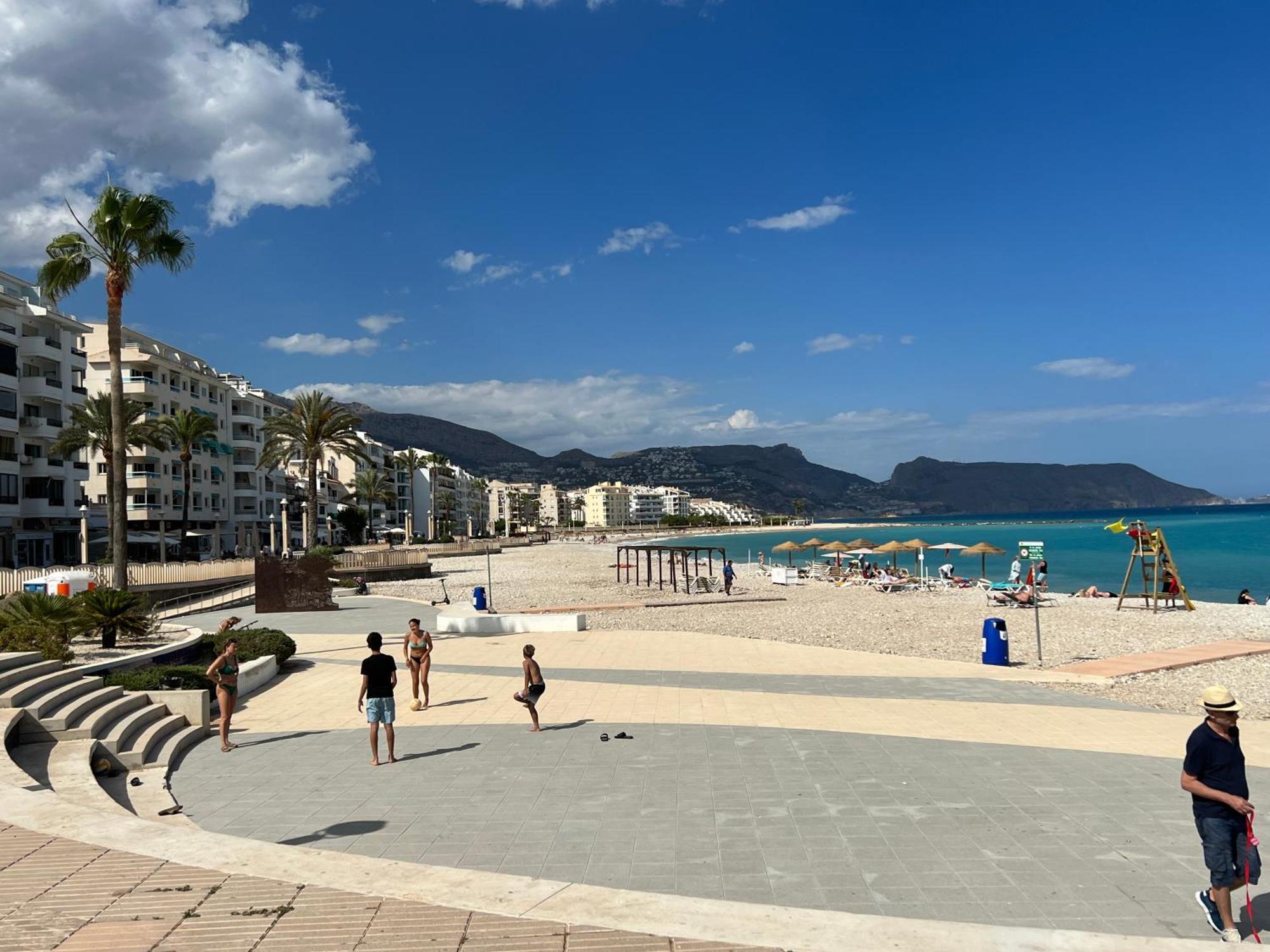 Atico-Duplex Con Vistas Al Mar Y Casco Antiguo En Altea Lejlighed Eksteriør billede